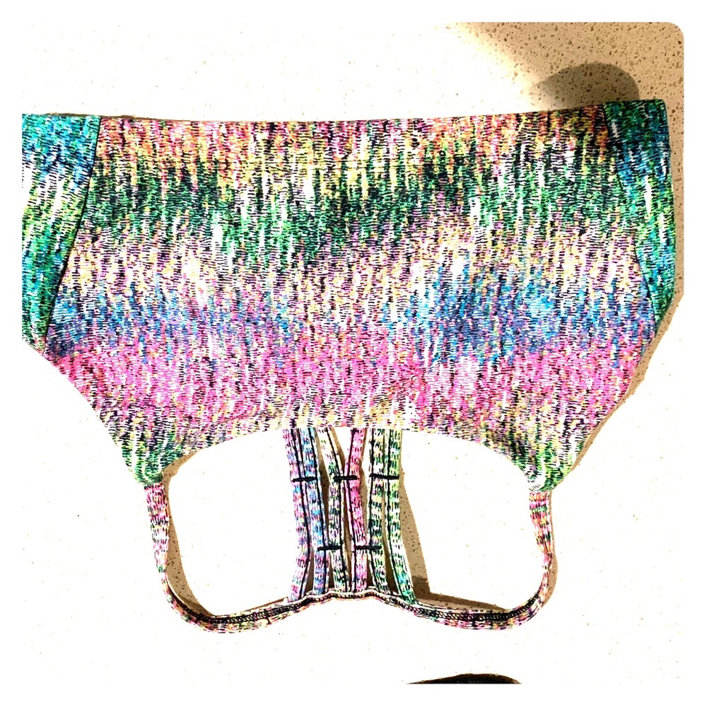 Mossimo multicolored sports bra